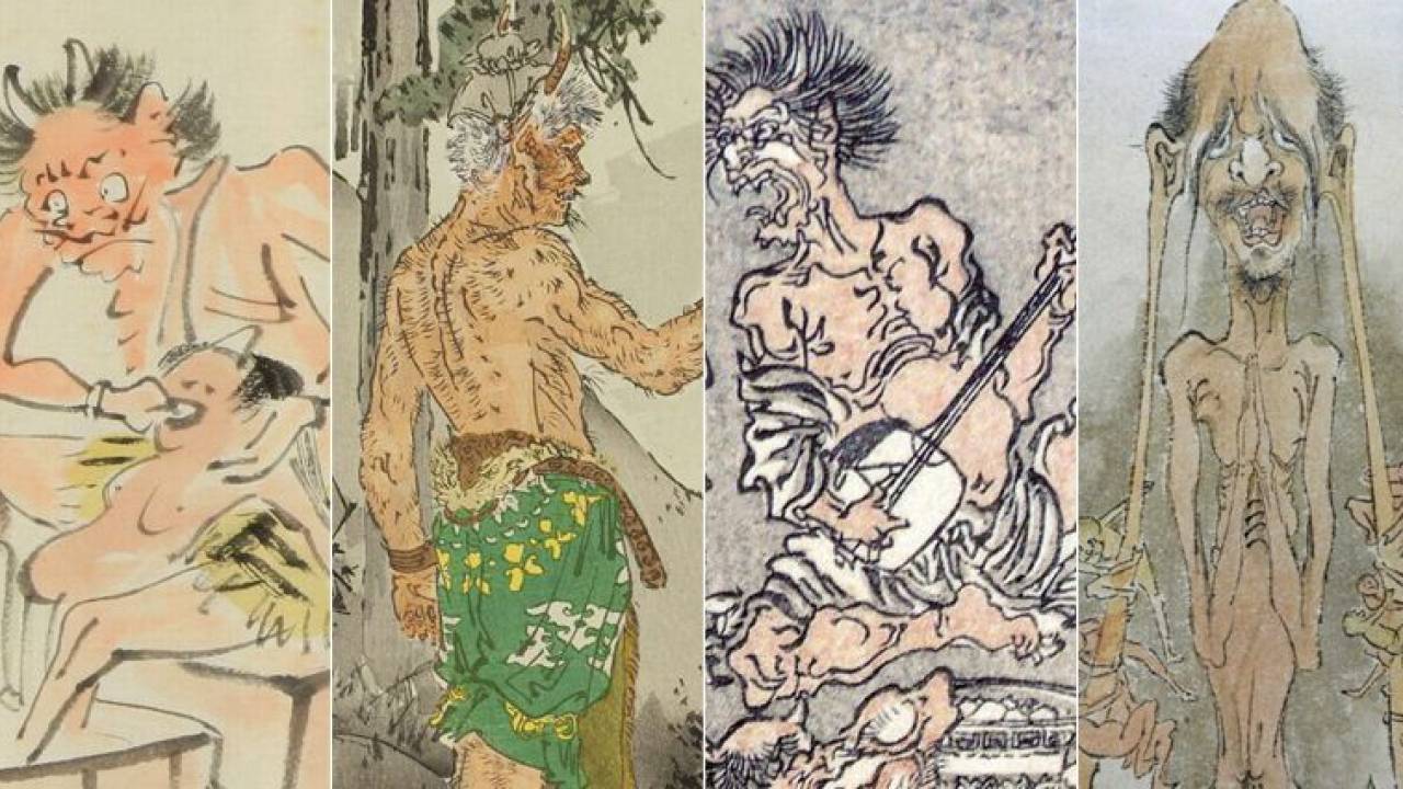 江戸時代〜明治時代に描かれた可愛い＆恐ろしい鬼・妖怪たちまとめ