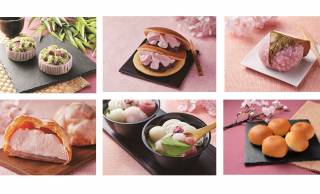 和スイーツもたくさん！ローソンが桜や苺を使った新作スイーツを全13品発表